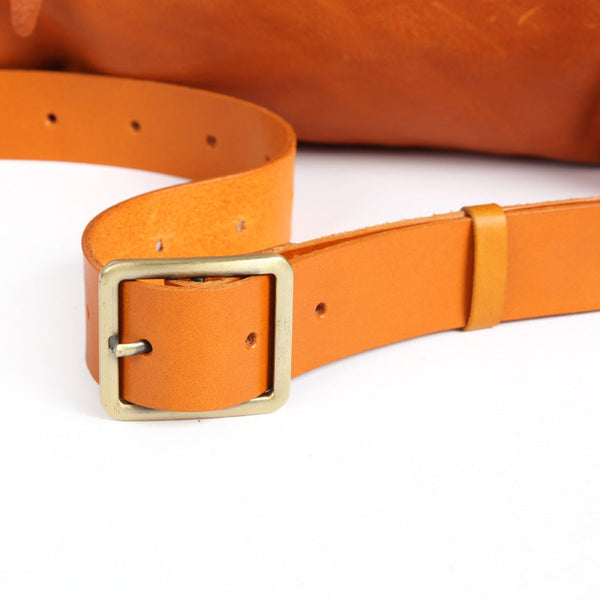Vintage Women's Crossbody Chest Bag Leather Waist Bag For Women Minimalist