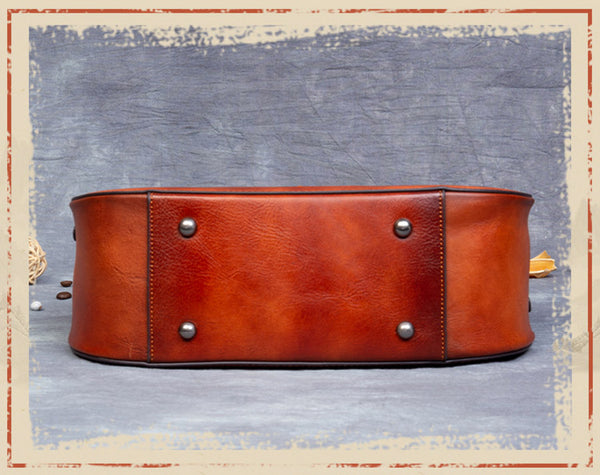 Vintage Women's Genuine Leather Handbags Cross Shoulder Bag For Women Quality
