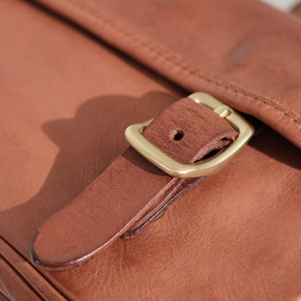 Vintage Women's Leather Satchel Bag Cross Shoulder Bag For Women Durable