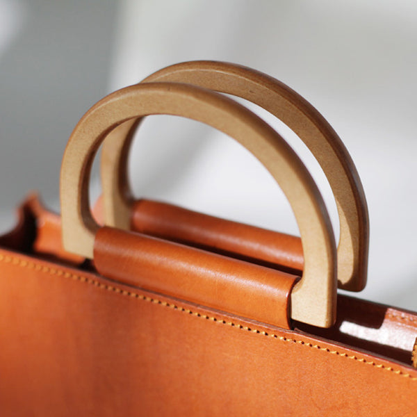 Vintage Women's Small Real Leather Crossbody Handbags Over the Shoulder Purse for Women