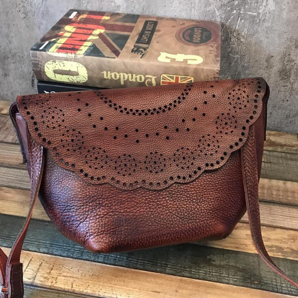Vintage Womens Boho Leather Cross Body Bags Purses