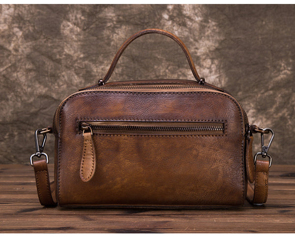 Vintage Womens Leather Crossbody Handbags Cross Shoulder Bag Casual