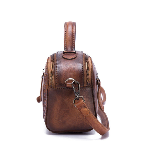 Vintage Womens Leather Crossbody Handbags Cross Shoulder Bag Nice