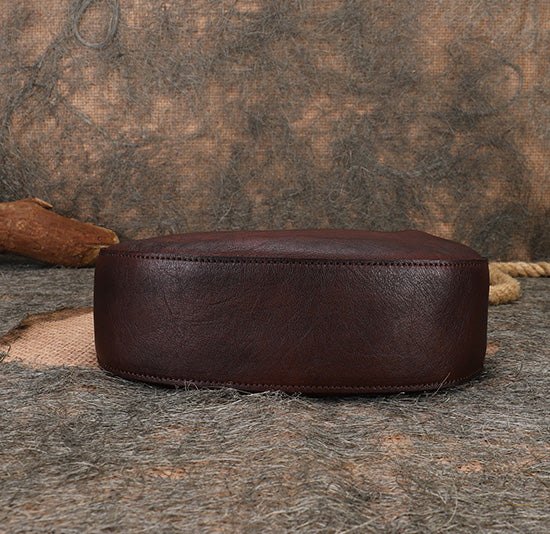 Vintage Womens Leather Tote Handbags Black Leather Shoulder Bag Genuine Leather