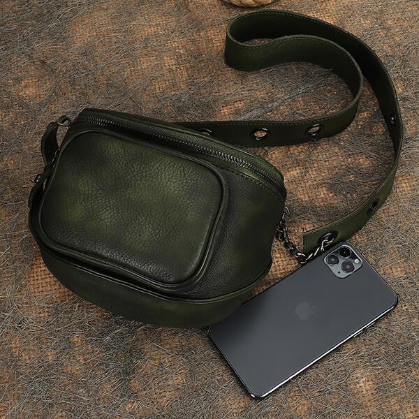 Vintage-Womens-Small-Saddle-Bag-Cross-Shoulder-Bag-For-Women-Cowhide