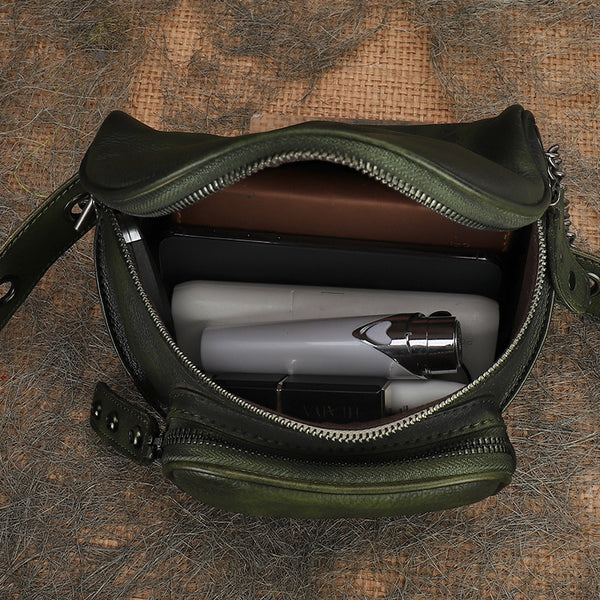 Vintage-Womens-Small-Saddle-Bag-Cross-Shoulder-Bag-For-Women-Nice