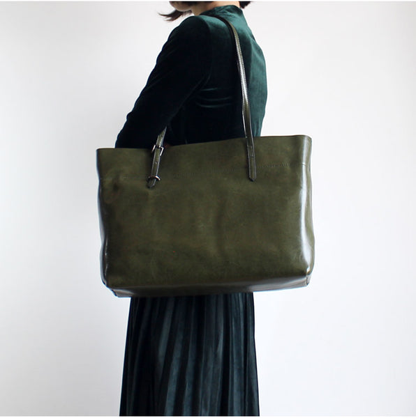 Zip Top Womens Grey Leather Shoulder Tote Bags Purse Handbags for Women