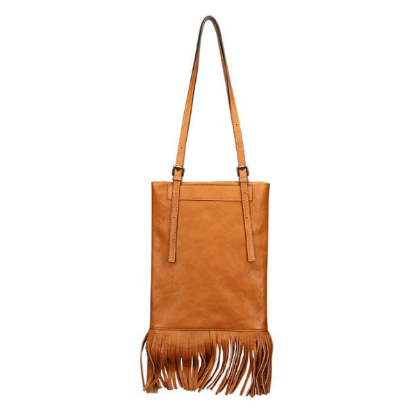 Western Womens Leather Hobo Tote Bag Handbags Shoulder Purse With Fringe