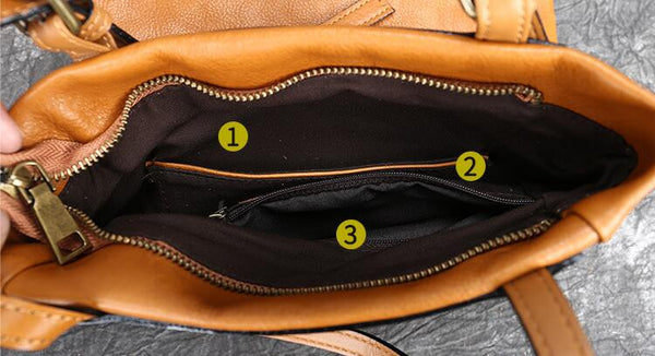 Western Womens Leather Hobo Tote Bag Handbags Shoulder Purse With Fringe