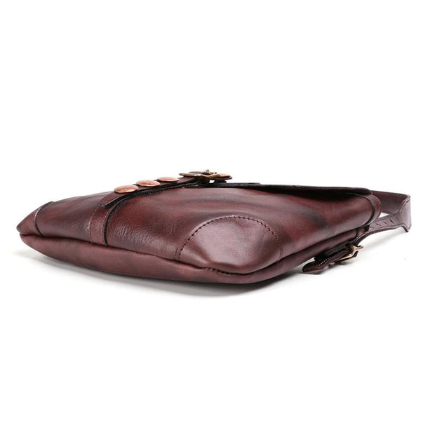 Western Womens Boho Leather Crossbody Satchel Purse Small Shoulder Bag for Women Cool