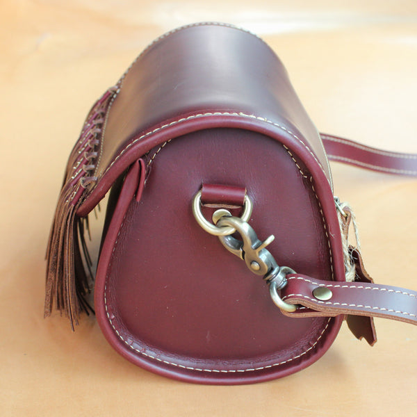 Western Womens Leather Purses With Fringe Cute Crossbody Bags for Women Affordable