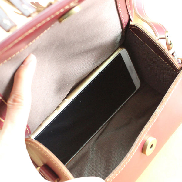Western Womens Leather Purses With Fringe Cute Crossbody Bags for Women Designer