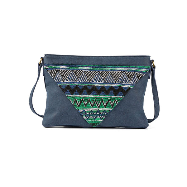 Western Womens PU Leather Fringe Crossbody Purse Boho Sling Bag for Women Funky