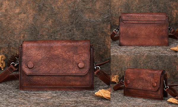 Women Small Leather Crossbody Bags Shoulder Bag Purses for Women Genuine Leather