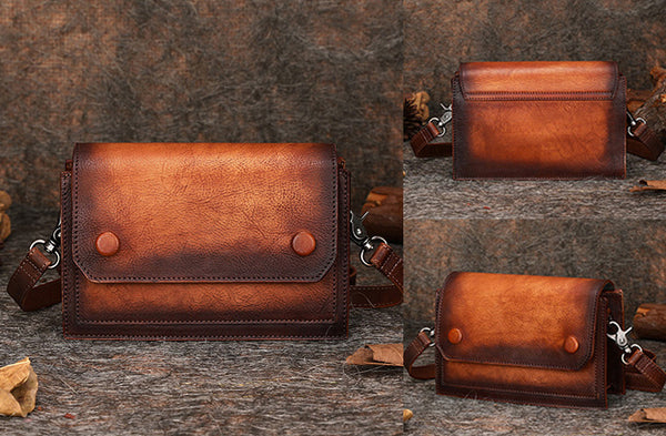 Women Small Leather Crossbody Bags Shoulder Bag Purses for Women fashion