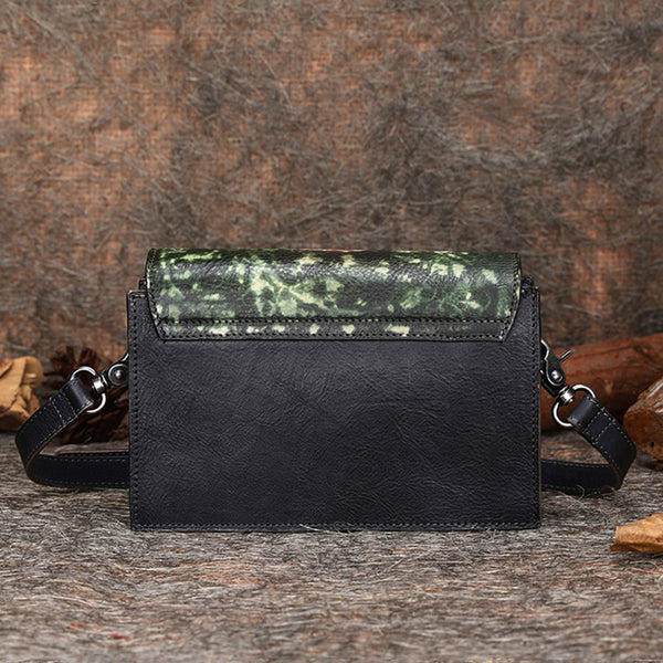 Women Small Leather Crossbody Bags Shoulder Bag