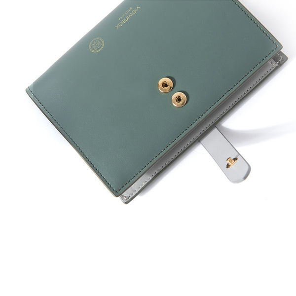 Women Small Wallet Purse Handmade Leather Wallets for Women Genuine Leather