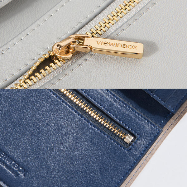 Women Small Wallet Purse Handmade Leather Wallets for Women Minimalist unique