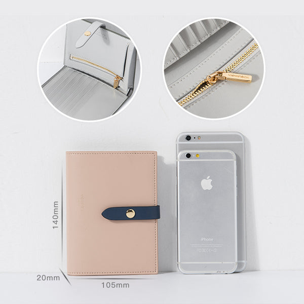 Women Small Wallet Purse Handmade Leather Wallets for Women