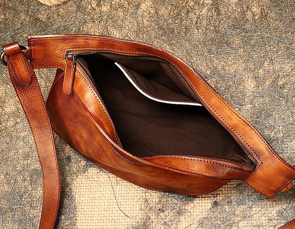 Womens Stylish Fanny Pack Across Chest Bag Crossbody Sling Bag Inside