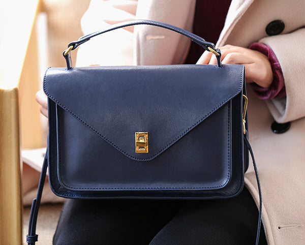 Women Stylish Leather Satchel Bag Crossbody Bags Purses for Women work bag