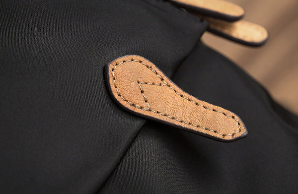 Womens Boho Leather Backpack Bag Leather Rucksack For Women Durable