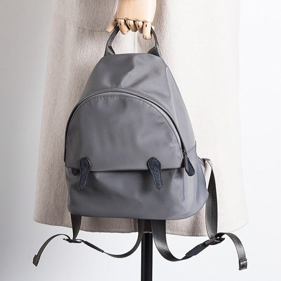 Womens Boho Leather Backpack Bag Leather Rucksack For Women Funky