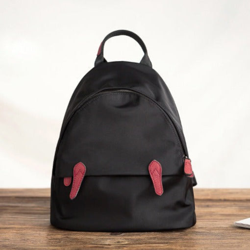 Womens Boho Leather Backpack Bag Leather Rucksack For Women Girlfriend