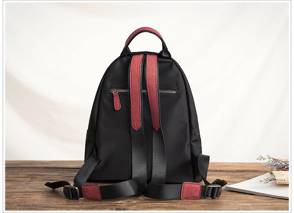 Womens Boho Leather Backpack Bag Leather Rucksack For Women Nice