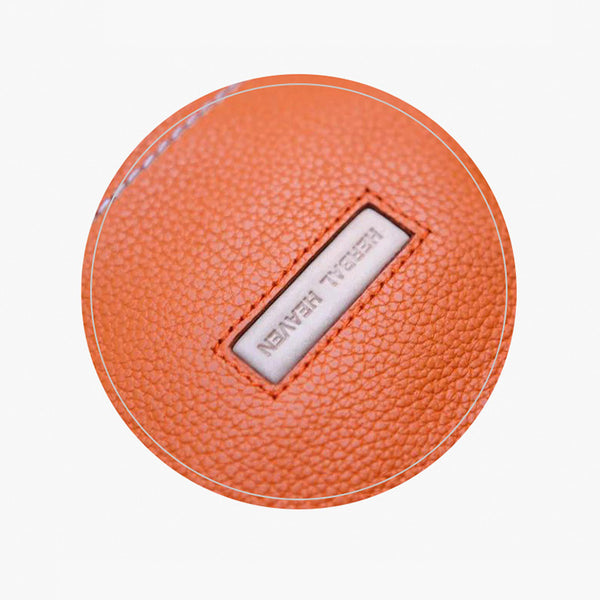 Women's Blue Leather Mini Backpack Bag Purse Trendy Backpacks for Womens Handmade