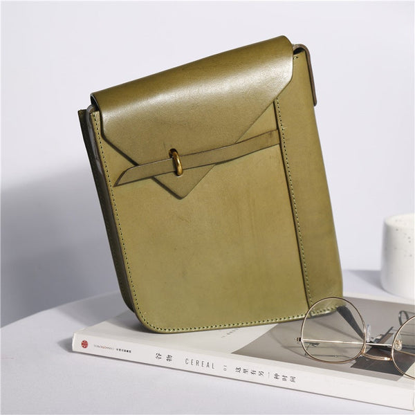 Women's Brown Leather Satchel Shoulder Bag Genuine Leather Crossbody Bags For Women Affordable