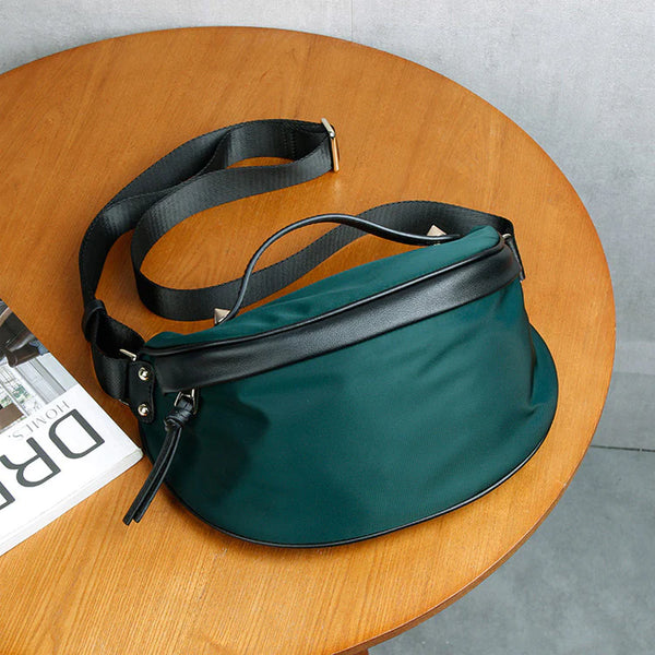 Women's Crossbody Chest Bag Over The Shoulder Purse Handmade
