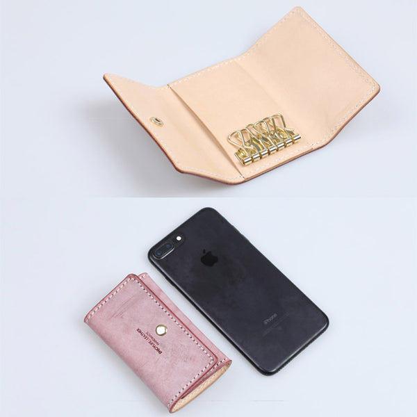 Women's Designer Key Holder Purse Small Card Wallets for Women Details