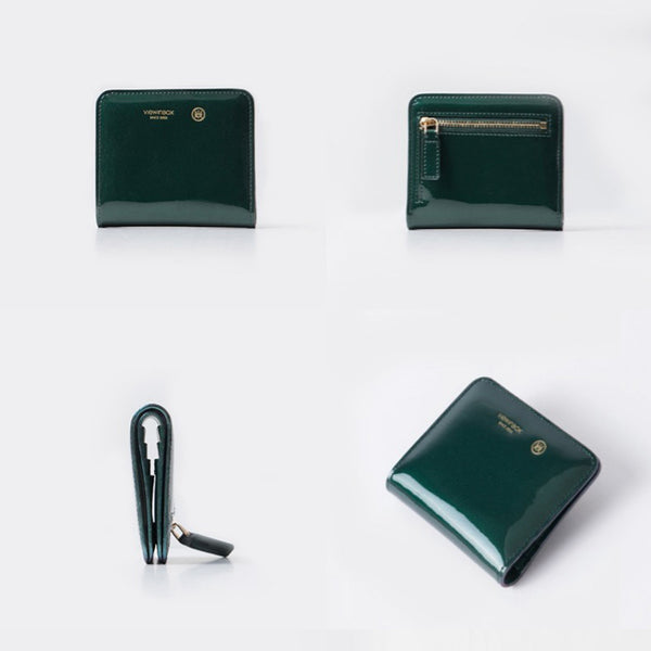 Women's Designer Leather Wallet Purse Small Wallets for Women Genuine Leather
