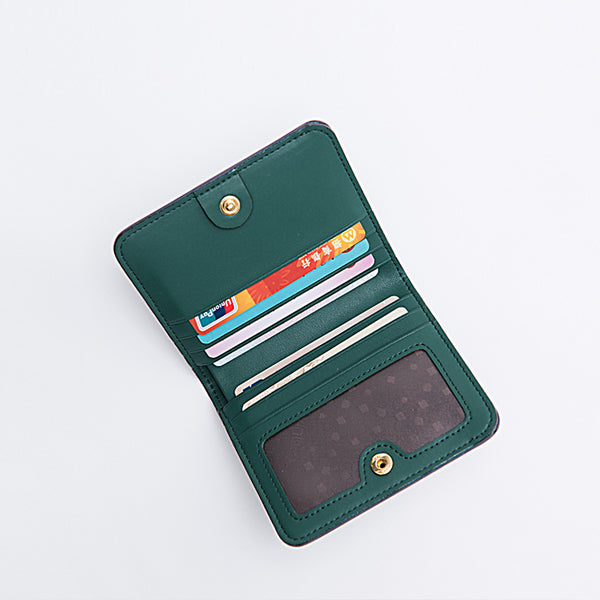 Women's Designer Leather Wallet Purse Small Wallets for Women cool