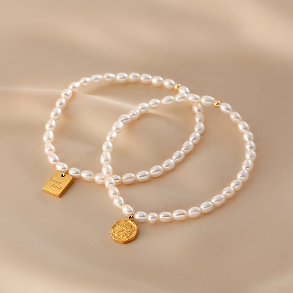 Women's Friendship Bracelets Freshwater Pearl Bracelet Accessories