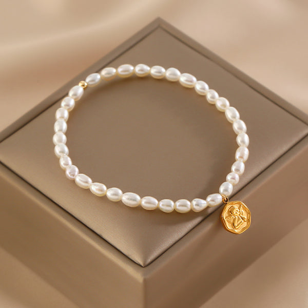 Women's Friendship Bracelets Freshwater Pearl Bracelet Beautiful