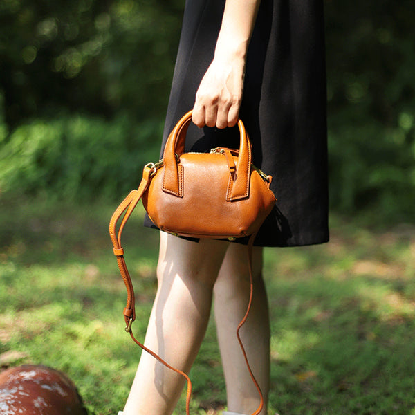 Women's Genuine Leather Handbags Crossbody Shoulder Bag For Women Badass