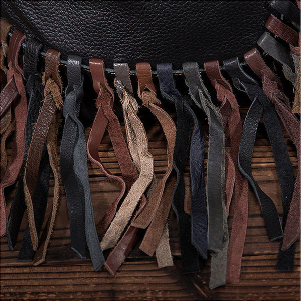 Women's Hobo Leather Fringe Handbags Purse Tote Bag With Zipper for Women Latest