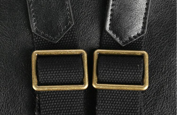 Women's Leather Laptop Backpack Purse Rucksack Bag For Women Details