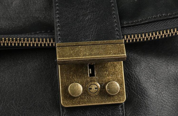 Women's Leather Laptop Backpack Purse Rucksack Bag For Women Durable