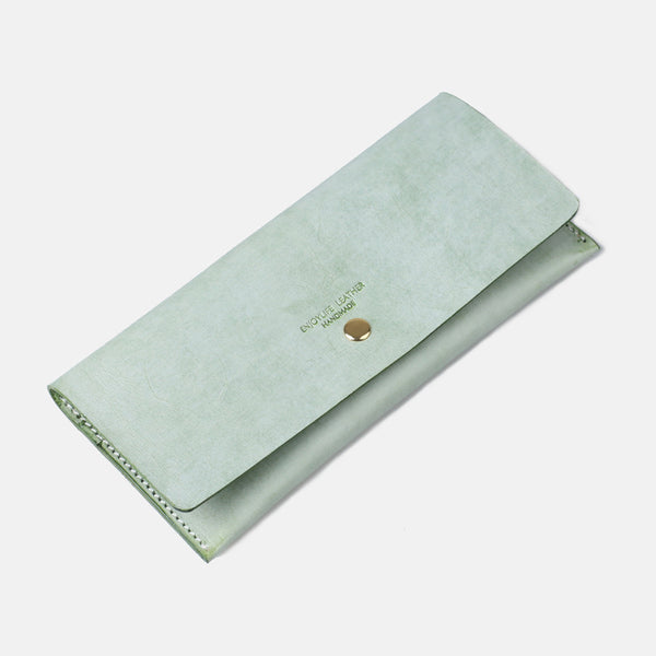 Women's Pink Leather Billfolds Long Wallet Purse Ladies Leather Wallets cute