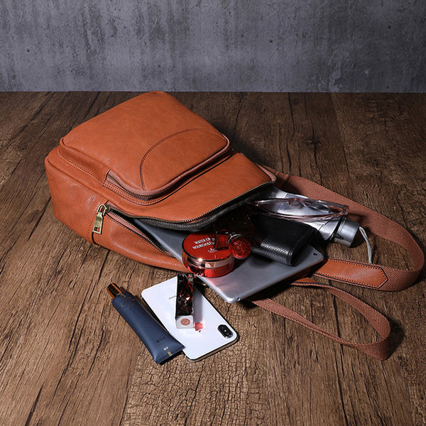 Women's Small Genuine Leather Backpack Bag Purse Trendy Backpacks For women Original