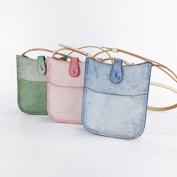 Women's Small Wax Leather Crossbody Satchel Purse Shoulder Bag for Women Affordable