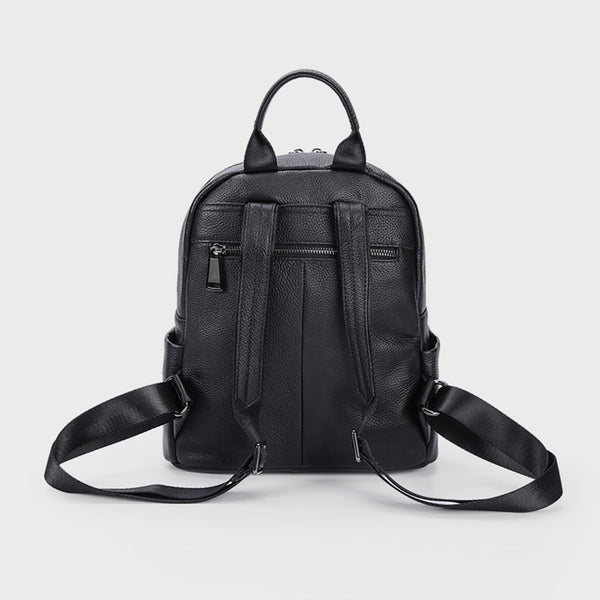 Womens Black Leather Backpack Purse Cool Backpacks for Women Boutique