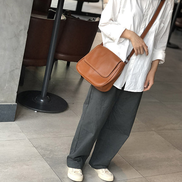 Womens Black Leather Satchel Purse Soft Leather Crossbody Bag For Women Casual