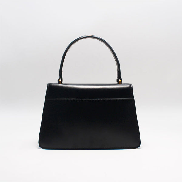 Womens Black Shoulder Handbags Small Leather Crossbody Bag For Women Gift