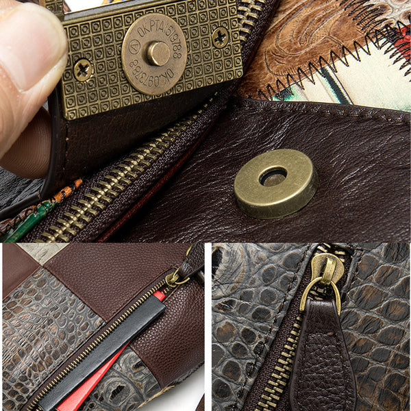 Womens Boho Square Leather Backpack Bag Ladies Small Leather Rrucksack For Women Durable