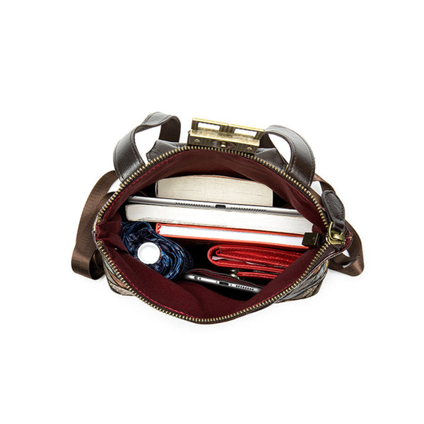 Womens Boho Square Leather Backpack Bag Ladies Small Leather Rrucksack For Women Quality