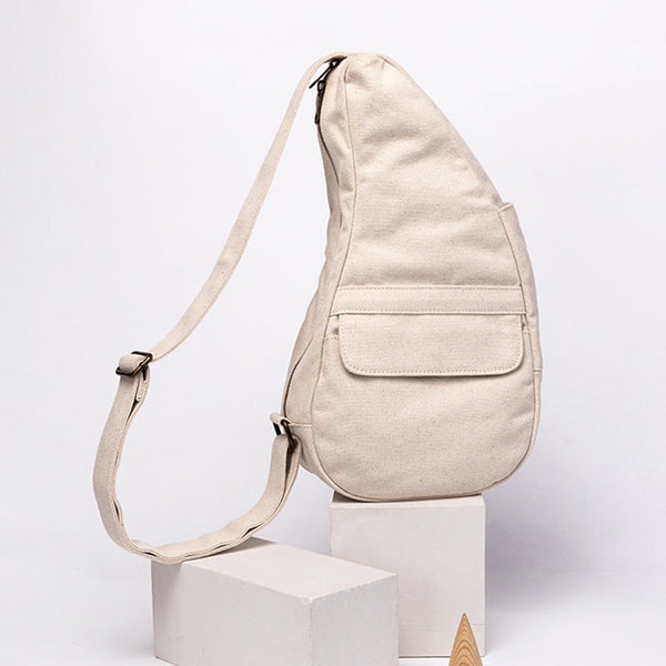 Womens Canvas Chest Bag White Crossbody Sling Bag For Women Beautiful